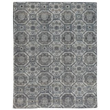 Wool Moroccan Area Rug in Ivory
