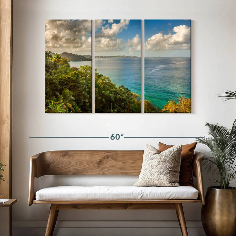 Gillard Grenada Lagoon, 32" H x 50" W
