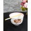 Twin Sparrows Cherry Blossom Ceramic Donburi Ramen Bowl With Chopsticks Set