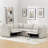 4PC Super Wide Modular Power Sectional-Light Gray-1820905960