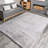 Andreanna Contemporary Performance Shag Light Gray Rug-758148594