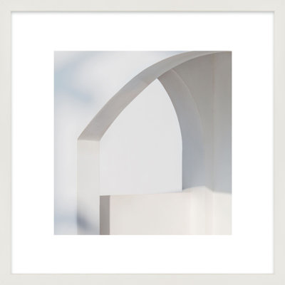 White Fragments From Greece 2 by Svetlana Smirnova