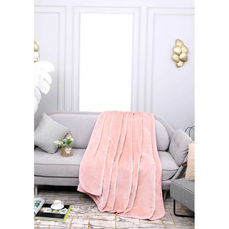 Cody Throw, W200cm x L240cm, Pink