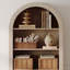 Bibliothèque arquée à 2 tablettes Wampat-133245856