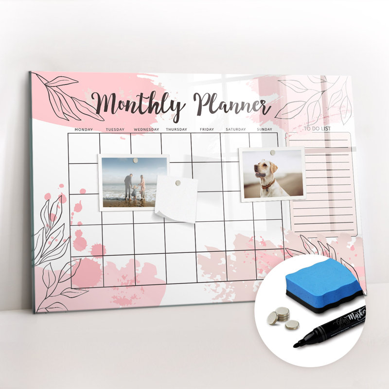 Magnetic Glass Dry Erase Board