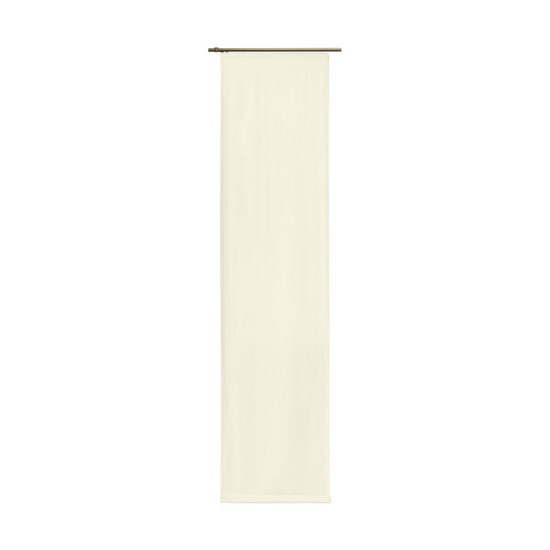 Aadhvika Track Insert Opaque Sliding Panel, White, 225cm H x 60cm W