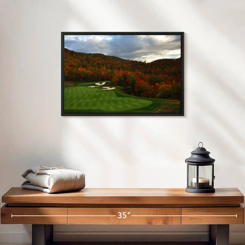 Sireci Autumn Golf Course, 13" H x 19" W