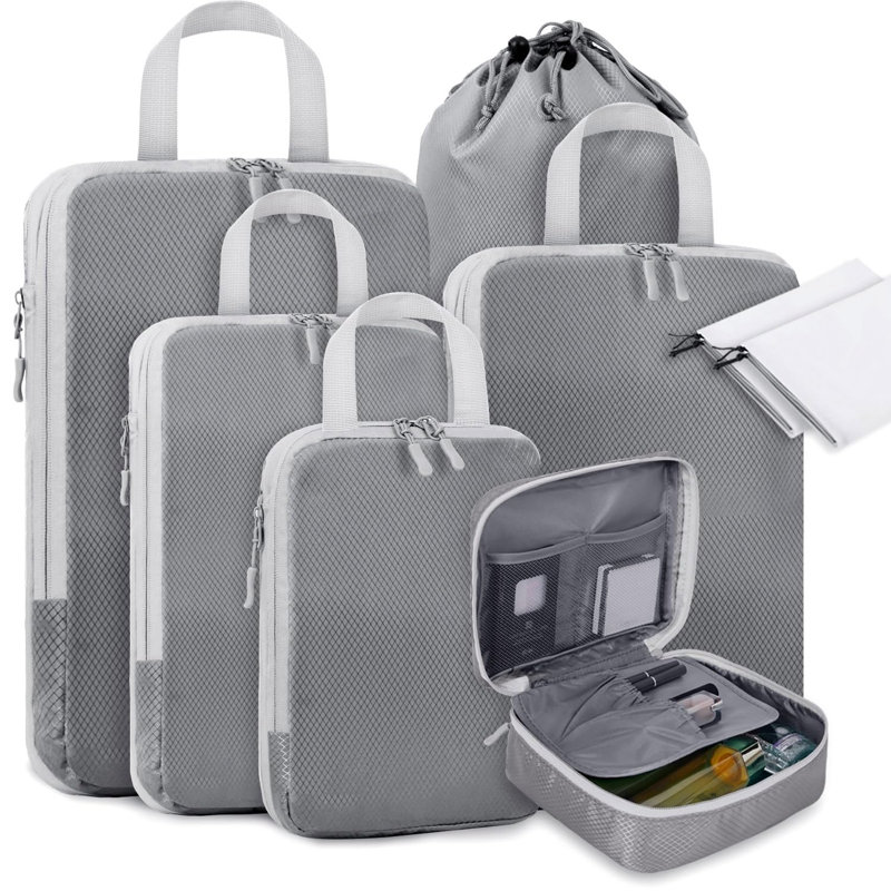 Rebrilliant Fabric Storage Bag, Grey