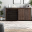 Buffets et buffets électriques, rangement moderne en bois de noyer pour la cuisine