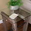 Table de bout en bois récupéré Garrinston