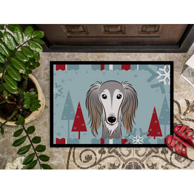 Greyhound Ears Dogs Non-slip Doormat Kitchen Mat Saluki Hallway Carpet Entrance  Door Rug Indoor Decor - AliExpress