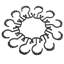 Crochets de rideau de douche Deco-38841843
