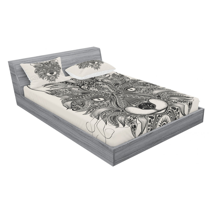 Microfiber Sheet Set, Full Sheet Set with Fitted Sheet