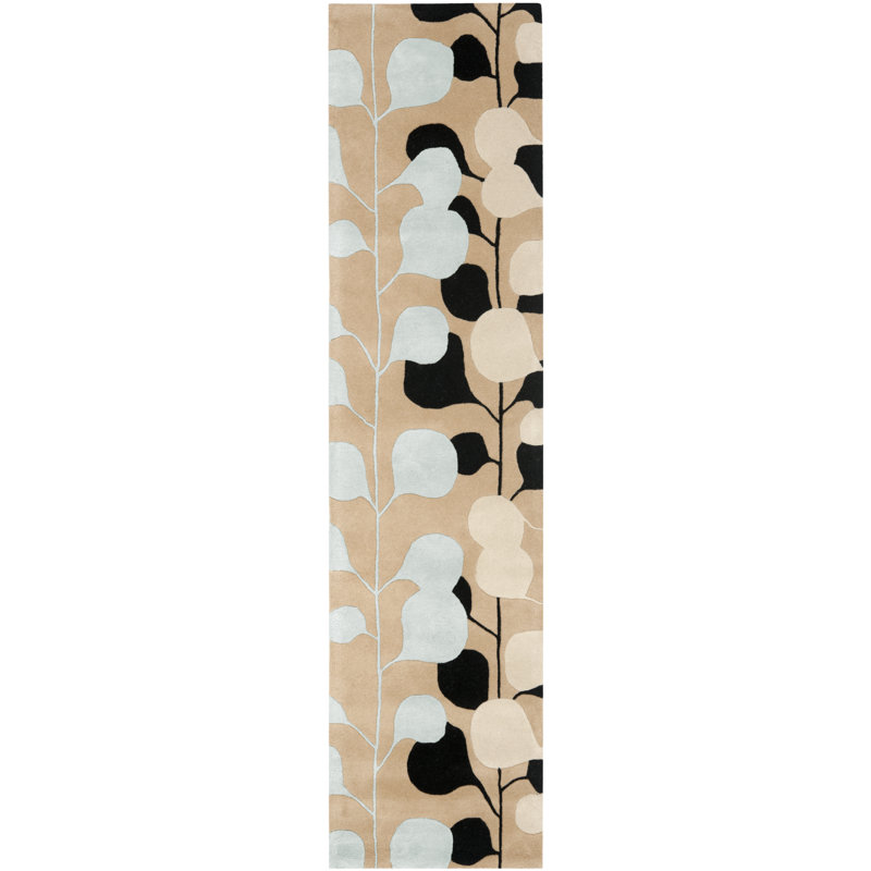 Tapis beige Andersen, Tapis de couloir 2 pi 3 po x 9 pi