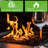 28In Outdoor Propane Fire Pit Table, 50000 Gas Fireplace With Lid, Lava Stone, Approved For Backyard Courtyard Deck Patio Balcony Garden
