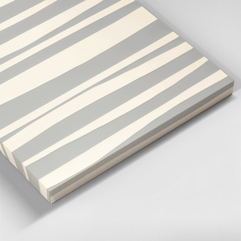 Minimalisme 11, art mural sur toile beige, H 16 po x l 20 po