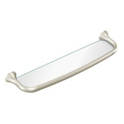 Fina Wall Shelf, Brushed Nickel