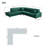 Upholstered Curved Sectional-96428298