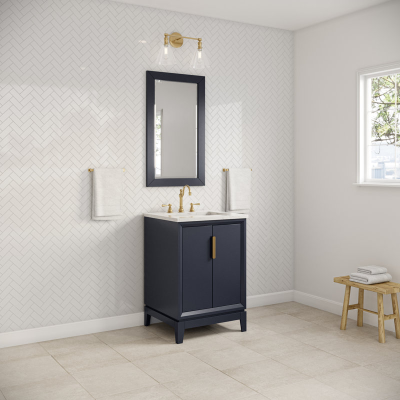 24" Single Bathroom Vanity Set, Monarch Blue