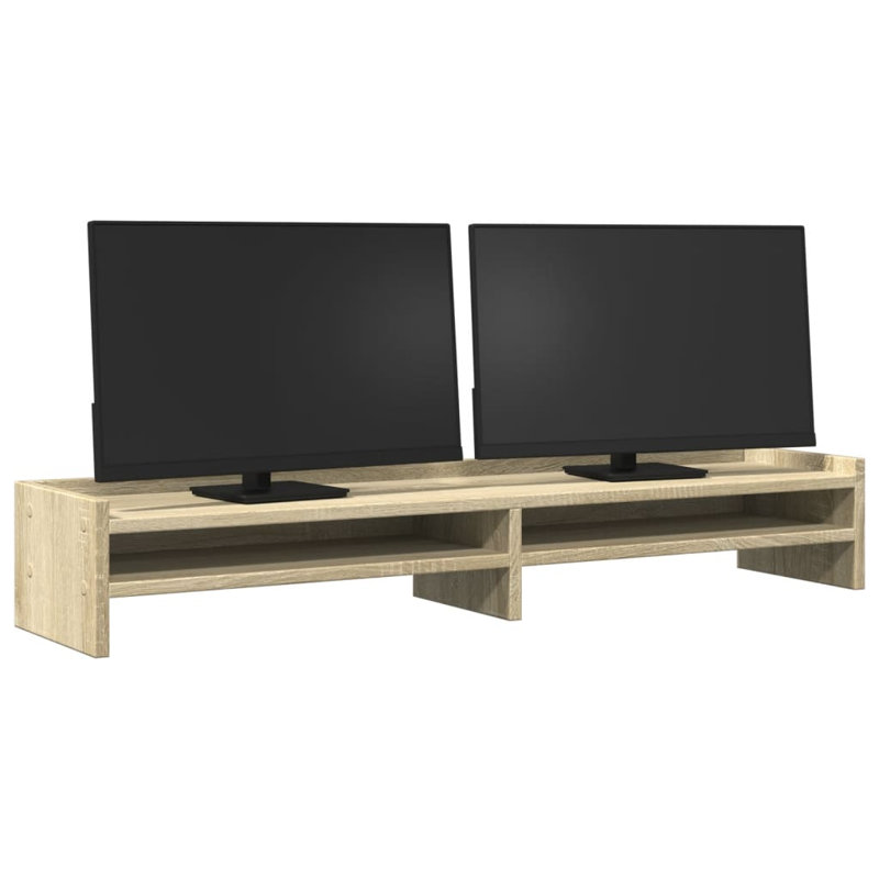 Shalisha Manufactured Wood Monitor Stand, Sonoma Oak