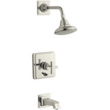 Pinstripe® Rite-Temp Pressure-Balancing Bath and Shower Faucet Trim, Valve Not Included