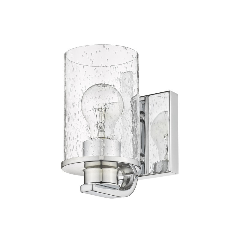 Jaimez Armed Sconce, Chrome