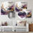 Patricia Glam Abstract Wall Decor on Metal-208936725