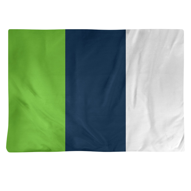 Récapitulatif en coton 18" retour football Seattle, Bleu