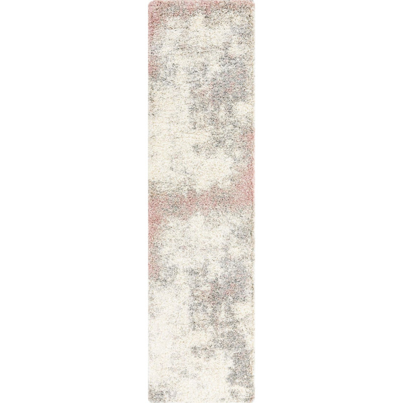 Performance Abstract Indoor Rug, Runner 2'7" x 10'
