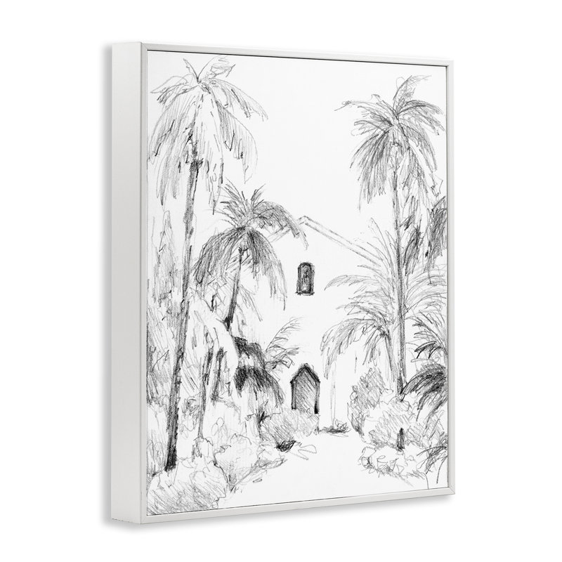 «Island Church S Croquis», estampe numérique, conception par Lanie Loreth, H 30 po x l 24 po