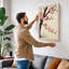 Cherry Blossom Branch Japandi - Wrapped Canvas-371979388-371979397