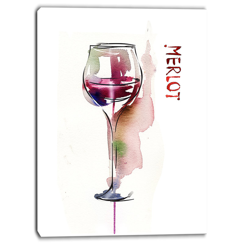 « wine contemporaine », impression sur toile tendue, H 40 po x l 30 po