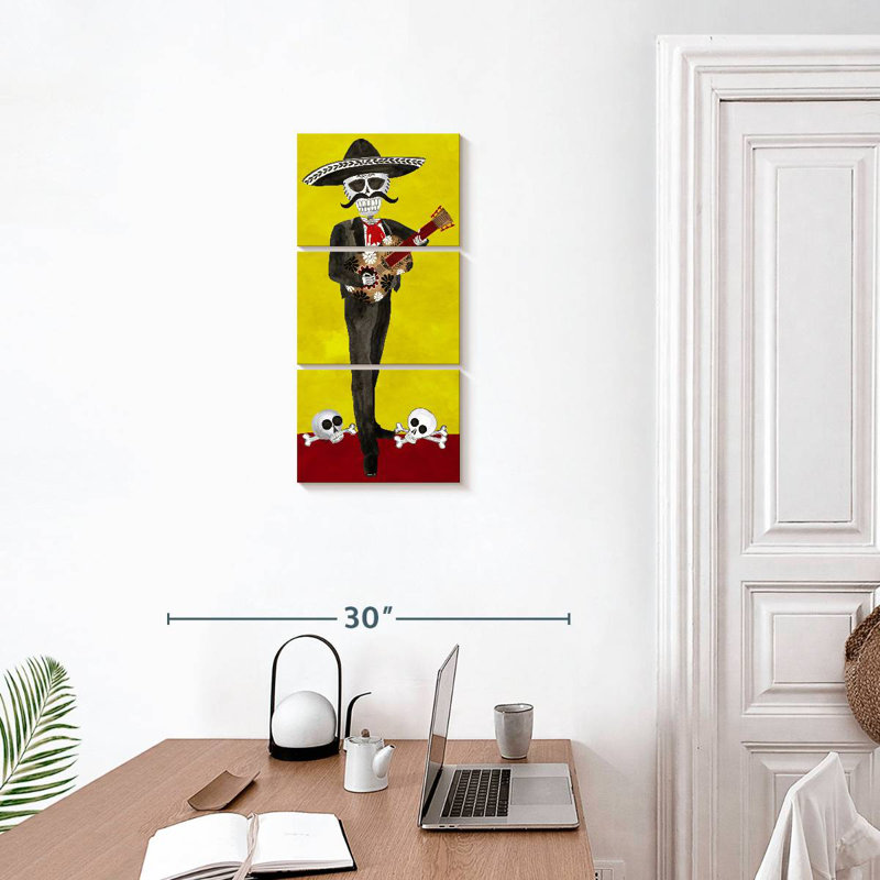 Jour des Morts, vertical II, H 27 po x l 12 po