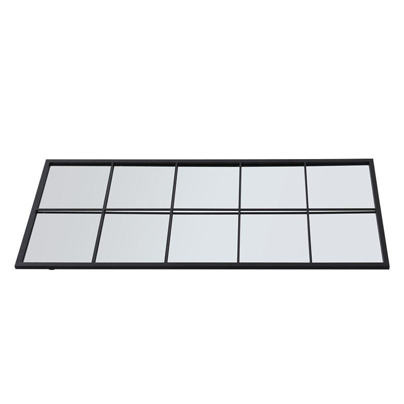 Addielynn Iron Flat Wall Mirror