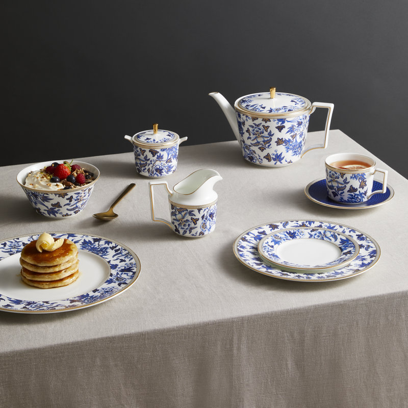 Hibiscus Bone China Dinner Plate