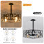 Ventilateur de plafond de style lustre en cage 19,68 po Boehme 