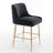 Tufted Velvet Counter Stool (Set of 4)-356271176