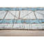 Ivory Hand-Knotted Wool Framed Diamond Field Geometric Modern Contemporary Carpet Rug-603825980