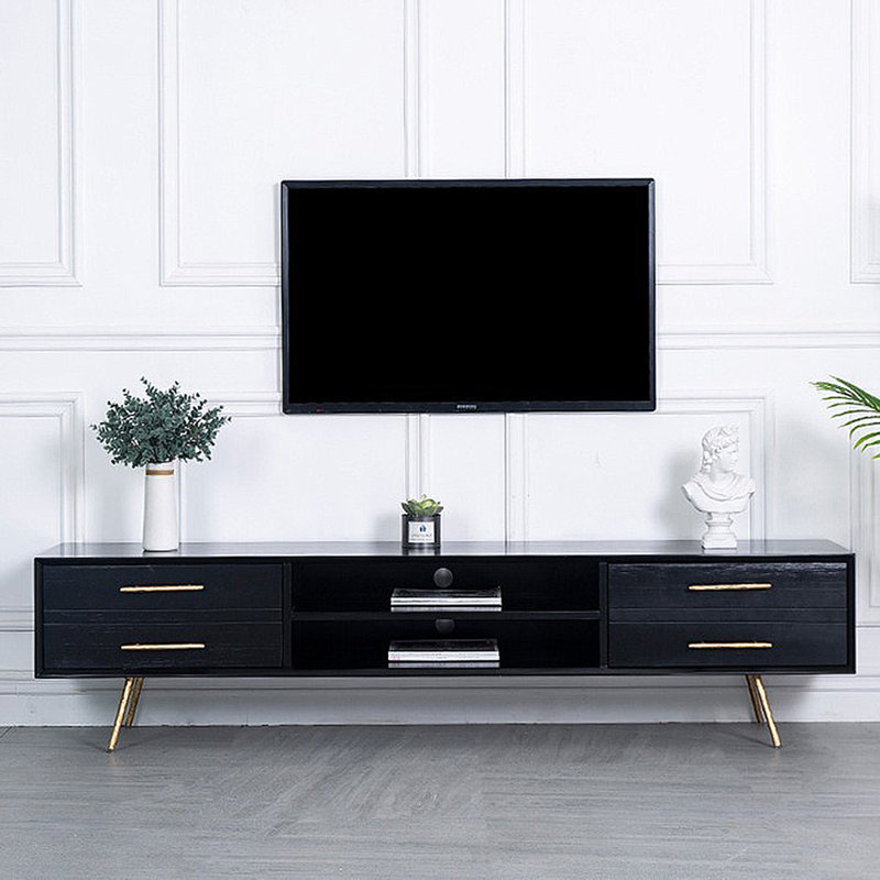 Meuble télé moderne et minimaliste, 86.61"