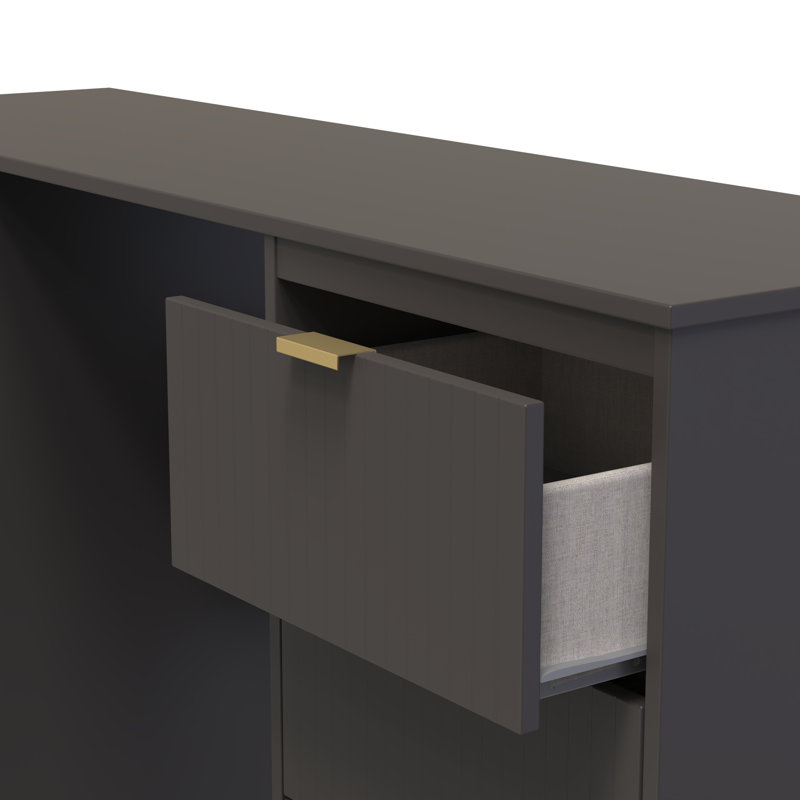 Berklie Dressing Table, Graphite