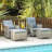 Ravello 2 Seater Rattan Conversation Set