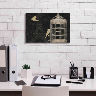 «Via Paris I» par James Wiens, art mural sur toile