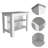 Brooklyn  Kitchen Island, Three Concealed Shelves-264538826