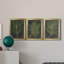 «Dramatic Pine I», ensemble de 3 peintures sur toile encadrées-334781499-334781473