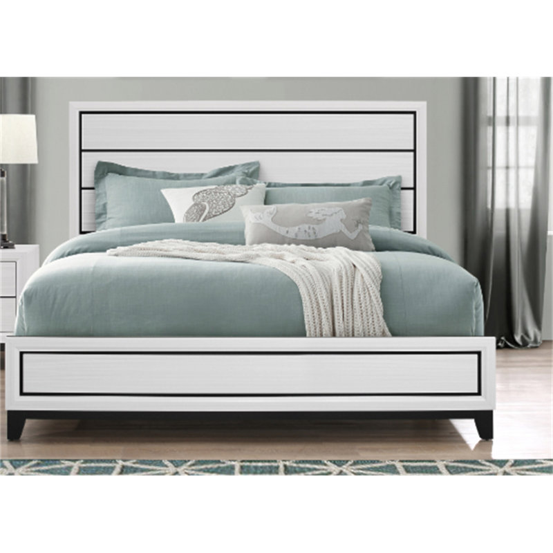 MIRAGE BLANC PLEIN DE LIT, Lit double, White