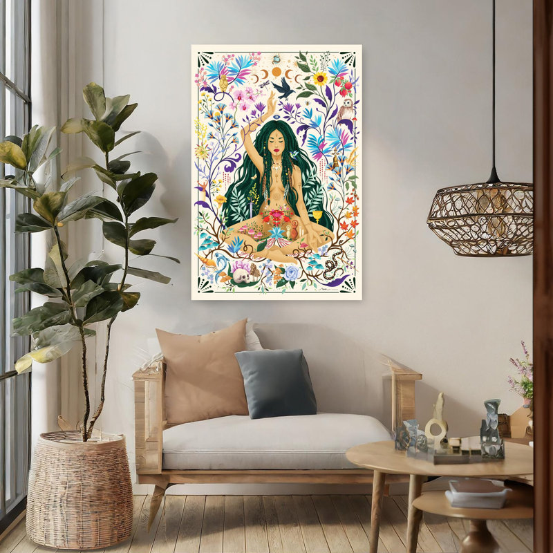 Art contemporain contemporain, H 48 po x l 32 po