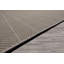 Tapis gris en laine tissé à la main gris à motif de chevrons de Nouvelle-Zélande-2097313679