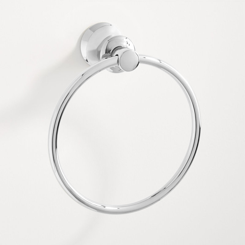 Anneau à serviettes, Chrome chrome