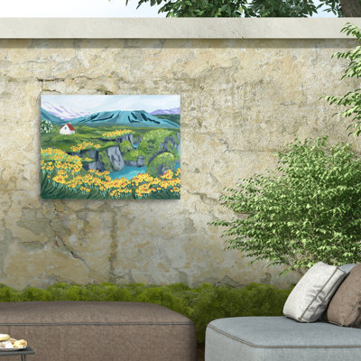 Sarah Gesek  Arnarstapi Outdoor  Canvas