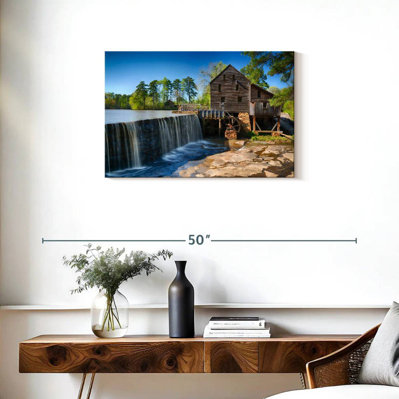 Lilie Yates Water Mill, 20" H x 30" W